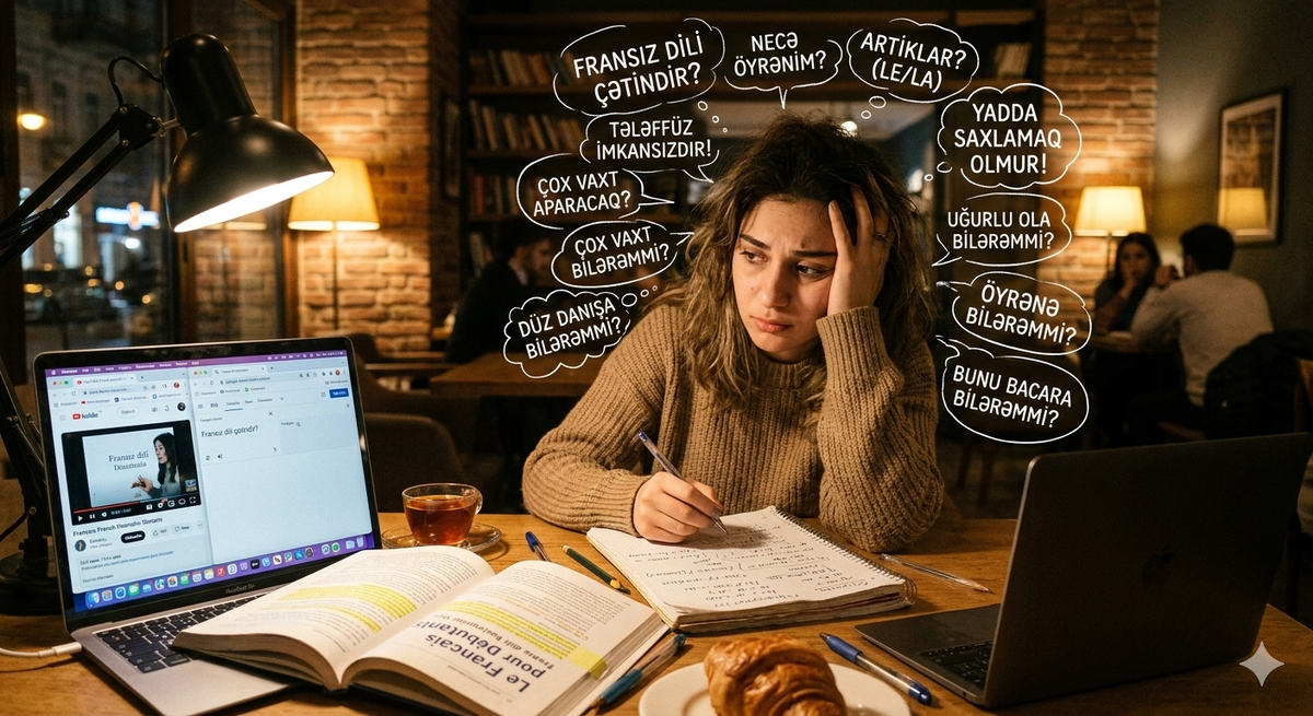 Fransız dili çətindir? Öyrənməyə başlamazdan əvvəl bilməli olduğunuz 5 Mif !